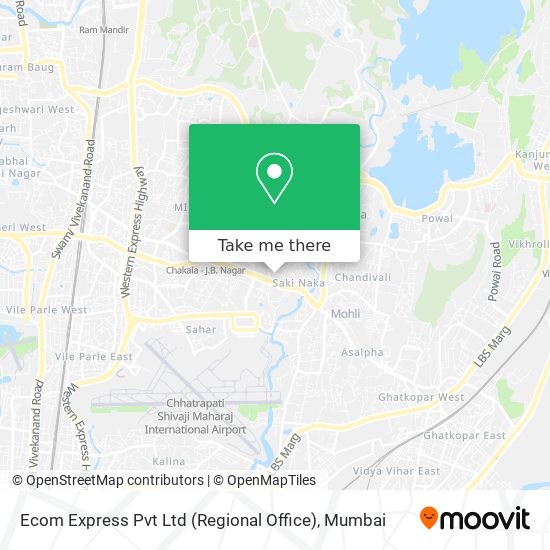 Ecom Express Pvt Ltd (Regional Office) map