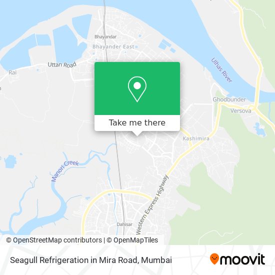 Seagull Refrigeration in Mira Road map