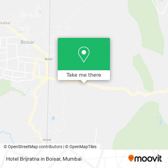 Hotel Brijratna in Boisar map