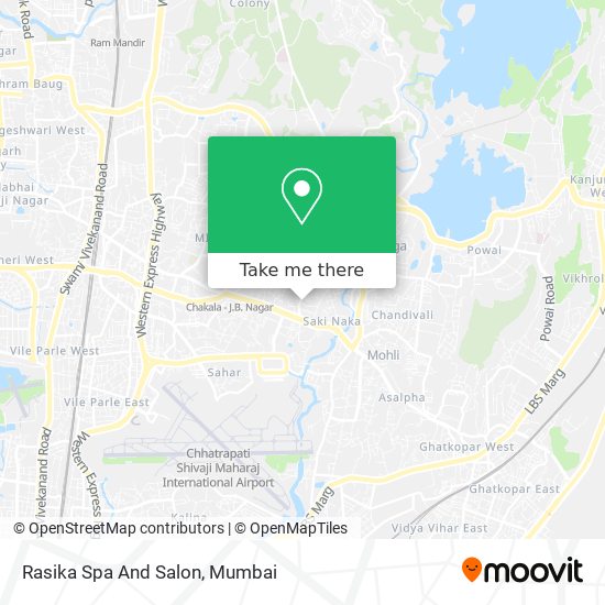 Rasika Spa And Salon map