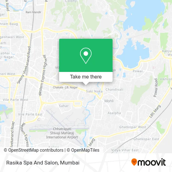 Rasika Spa And Salon map