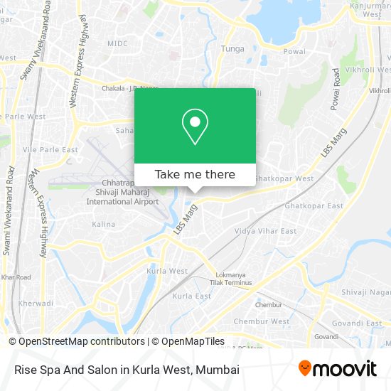Rise Spa And Salon in Kurla West map
