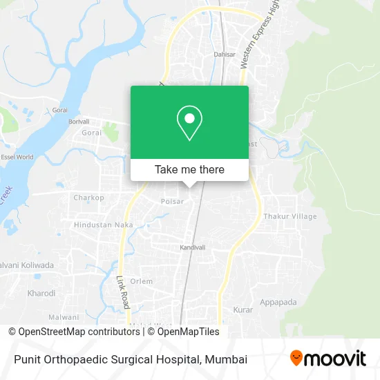 Punit Orthopaedic Surgical Hospital map