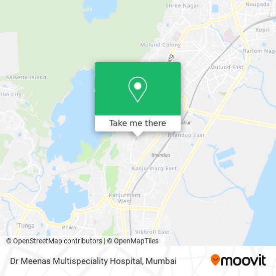 Dr Meenas Multispeciality Hospital map