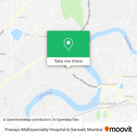 Pranayu Multispeciality Hospital in Saravali map