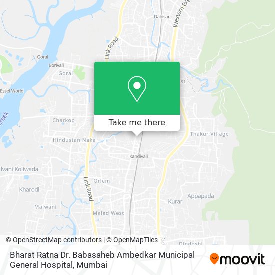 Bharat Ratna Dr. Babasaheb Ambedkar Municipal General Hospital map