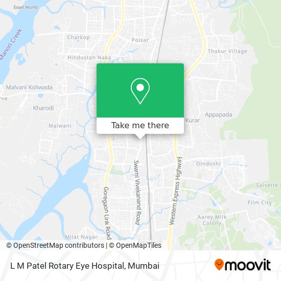 L M Patel Rotary Eye Hospital map