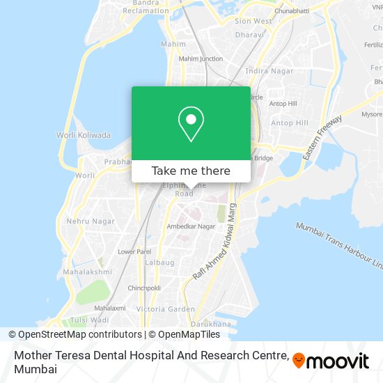 Mother Teresa Dental Hospital And Research Centre map