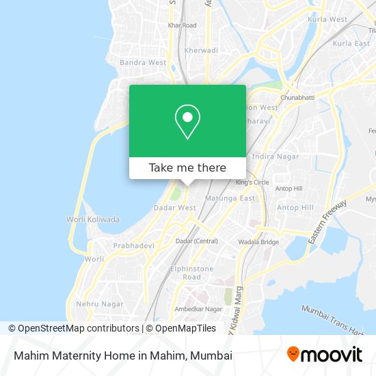 Mahim Maternity Home in Mahim map