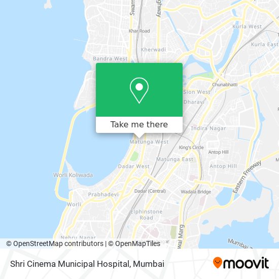 Shri Cinema Municipal Hospital map