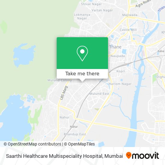 Saarthi Healthcare Multispeciality Hospital map