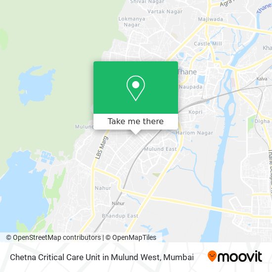 Chetna Critical Care Unit in Mulund West map