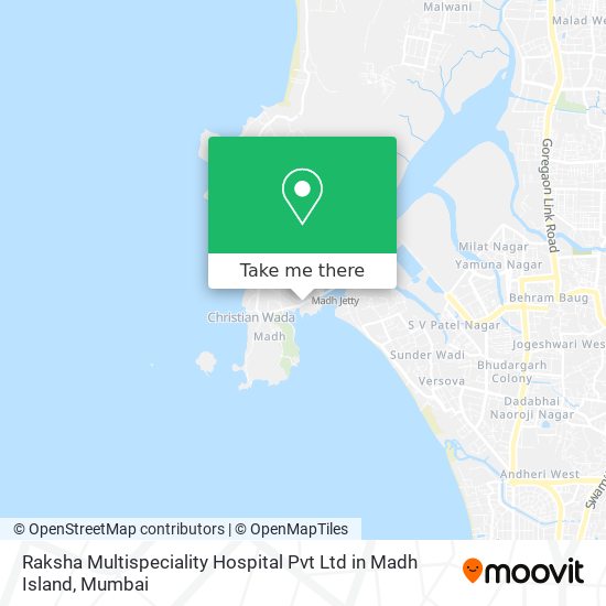 Raksha Multispeciality Hospital Pvt Ltd in Madh Island map