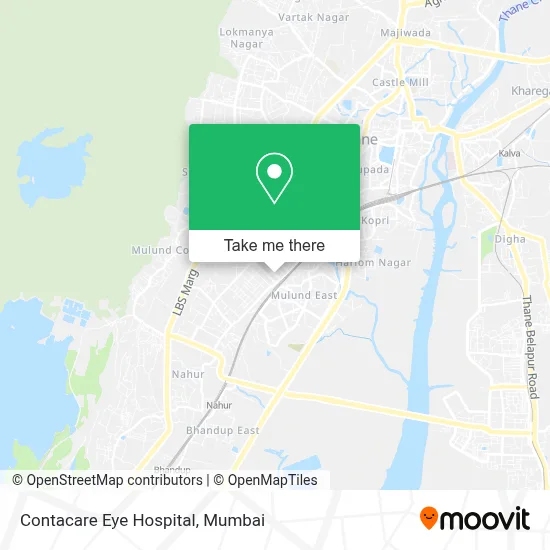 Contacare Eye Hospital map