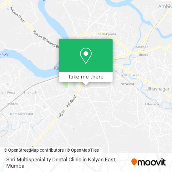 Shri Multispeciality Dental Clinic in Kalyan East map
