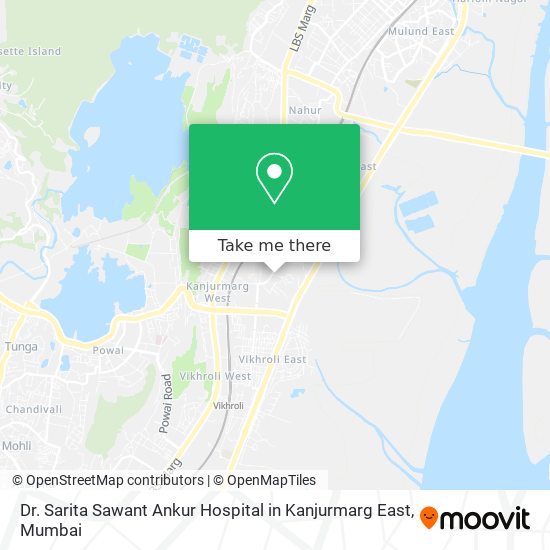 Dr. Sarita Sawant Ankur Hospital in Kanjurmarg East map