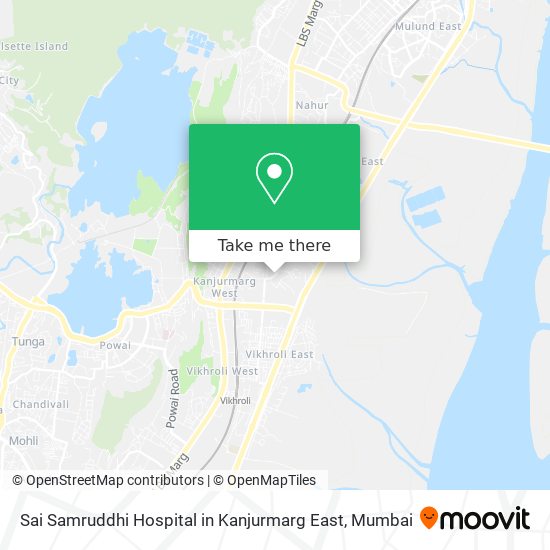 Sai Samruddhi Hospital in Kanjurmarg East map