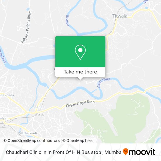Chaudhari Clinic in In Front Of H N Bus stop map