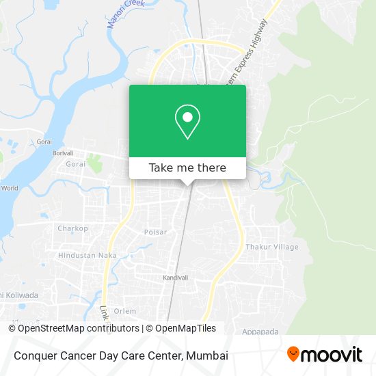 Conquer Cancer Day Care Center map