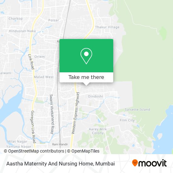 Aastha Maternity And Nursing Home map