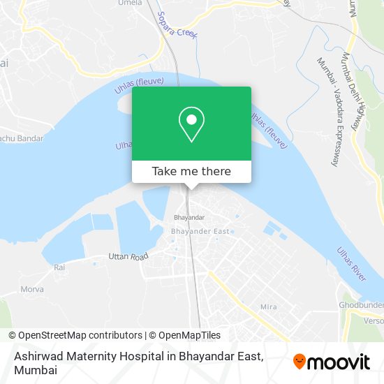 Ashirwad Maternity Hospital in Bhayandar East map