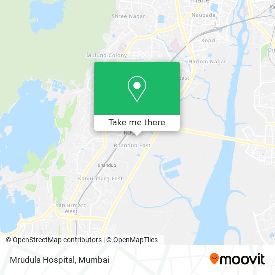 Mrudula Hospital map