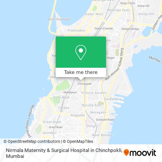 Nirmala Maternity & Surgical Hospital in Chinchpokli map