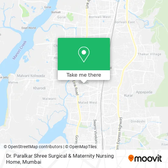 Dr. Paralkar Shree Surgical & Maternity Nursing Home map