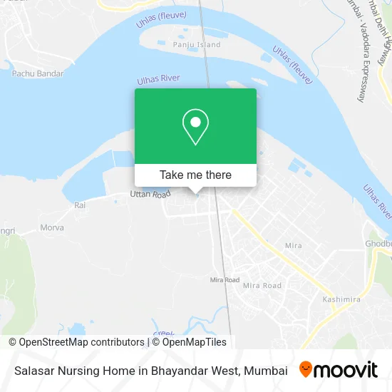 Salasar Nursing Home in Bhayandar West map