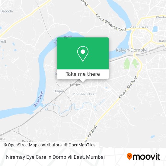 Niramay Eye Care in Dombivli East map