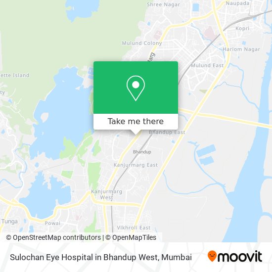 Sulochan Eye Hospital in Bhandup West map