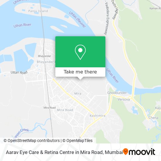 Aarav Eye Care & Retina Centre in Mira Road map