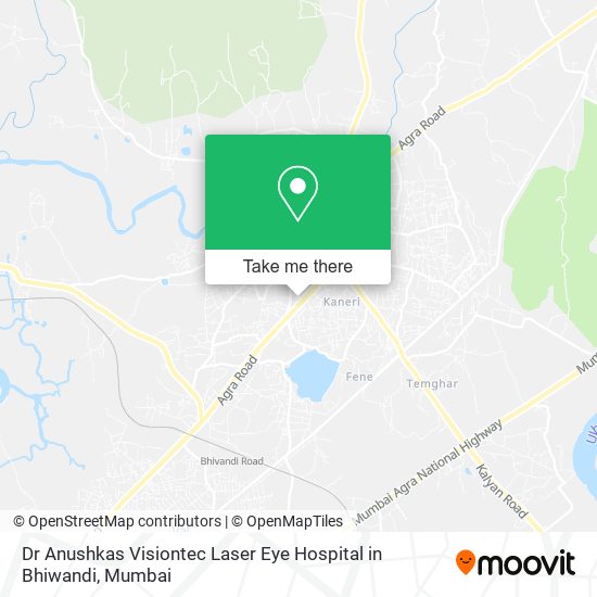 Dr Anushkas Visiontec Laser Eye Hospital in Bhiwandi map