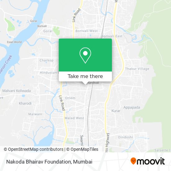 Nakoda Bhairav Foundation map