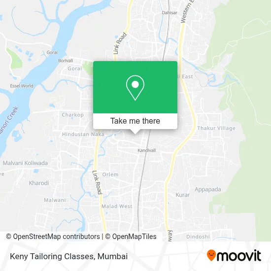 Keny Tailoring Classes map