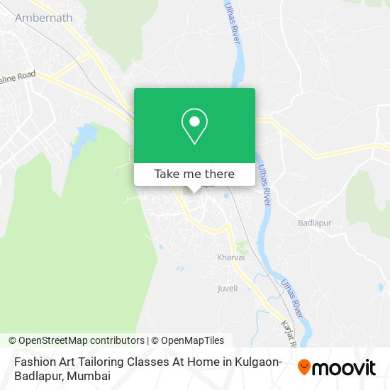 Fashion Art Tailoring Classes At Home in Kulgaon-Badlapur map