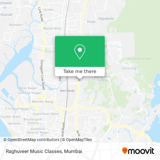 Raghuveer Music Classes map