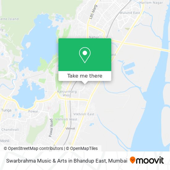 Swarbrahma Music & Arts in Bhandup East map