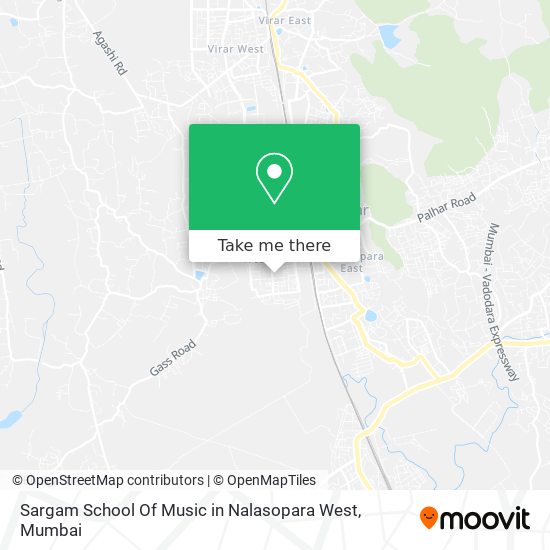 Sargam School Of Music in Nalasopara West map