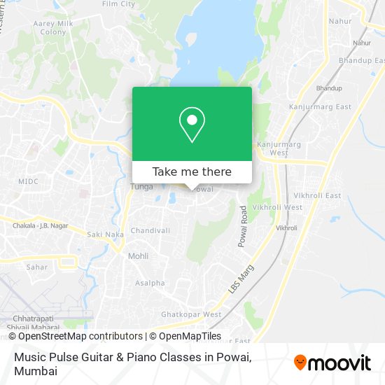 Music Pulse Guitar & Piano Classes in Powai map