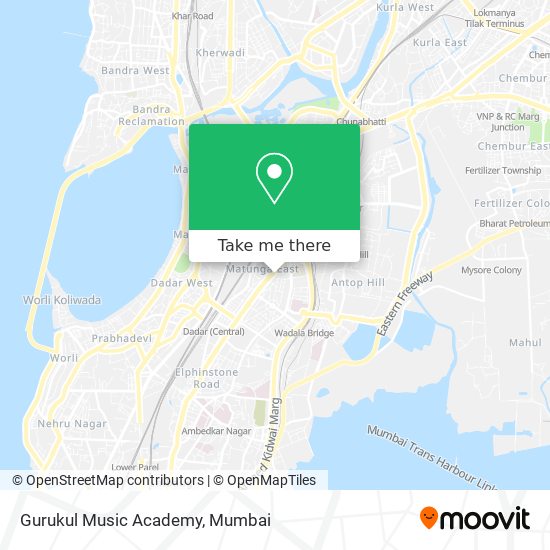 Gurukul Music Academy map