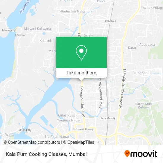 Kala Purn Cooking Classes map