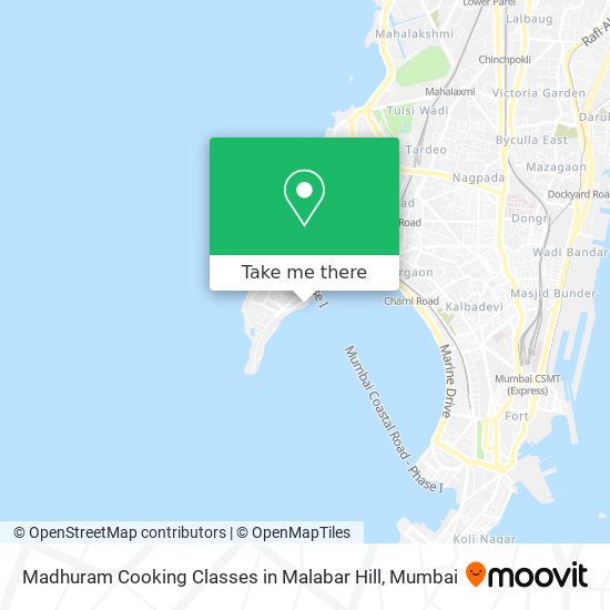 Malabar Hill Mumbai Map How To Get To Madhuram Cooking Classes In Malabar Hill In Mumbai By Bus Or  Train?