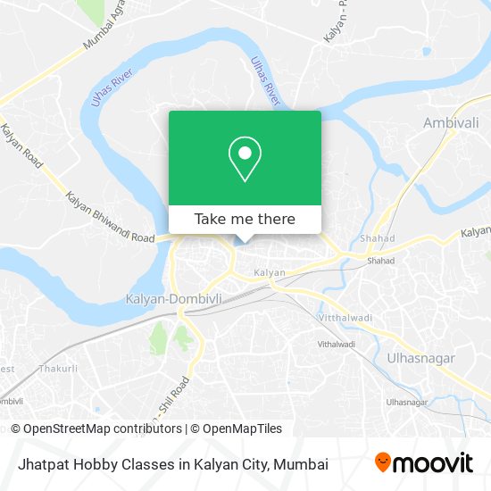 Jhatpat Hobby Classes in Kalyan City map