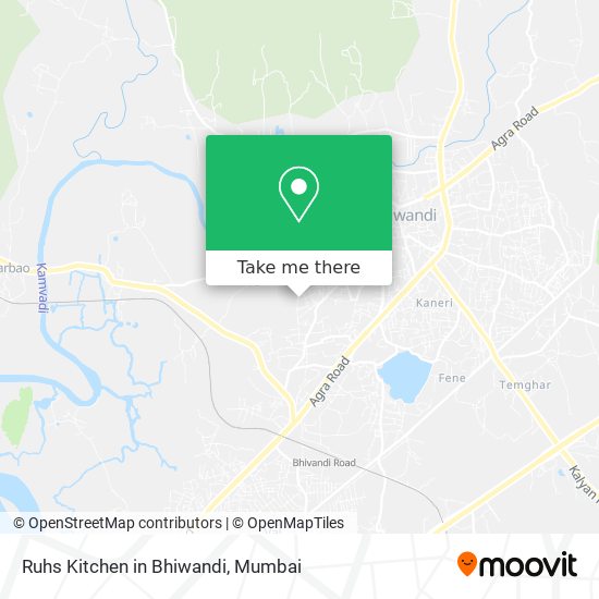 Ruhs Kitchen in Bhiwandi map