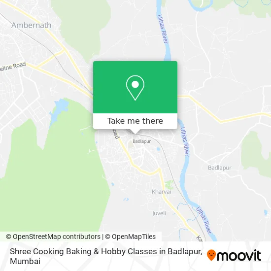 Shree Cooking Baking & Hobby Classes in Badlapur map