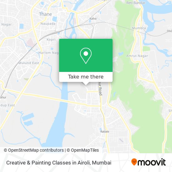 Creative & Painting Classes in Airoli map