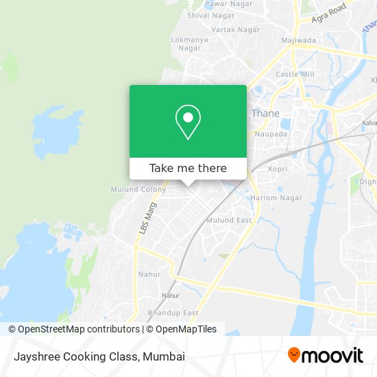 Jayshree Cooking Class map