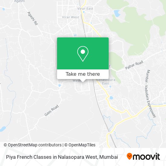 Piya French Classes in Nalasopara West map