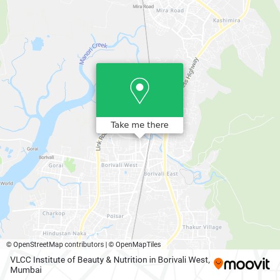 VLCC Institute of Beauty & Nutrition in Borivali West map